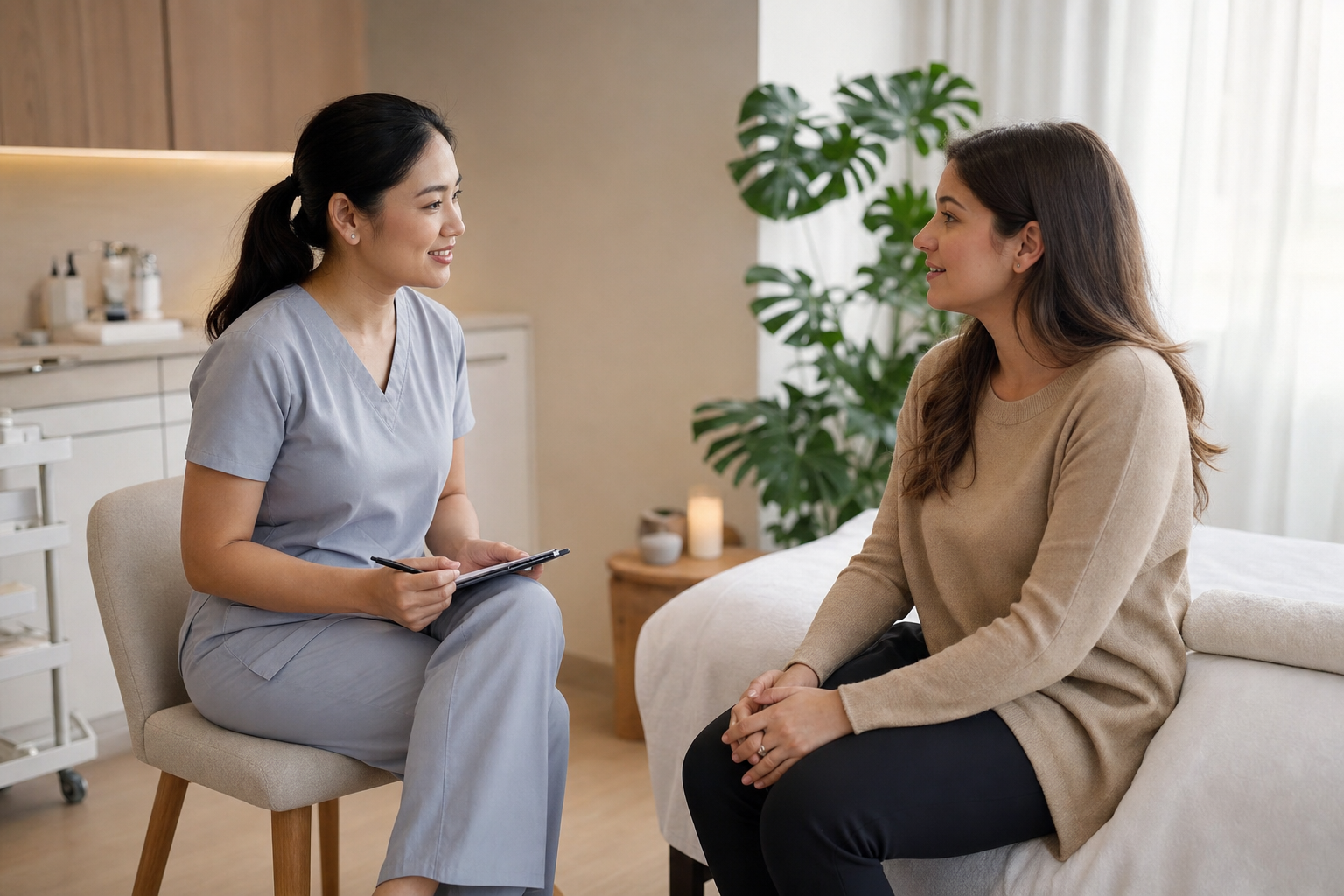 Consulta privada para hidroterapia de colon
